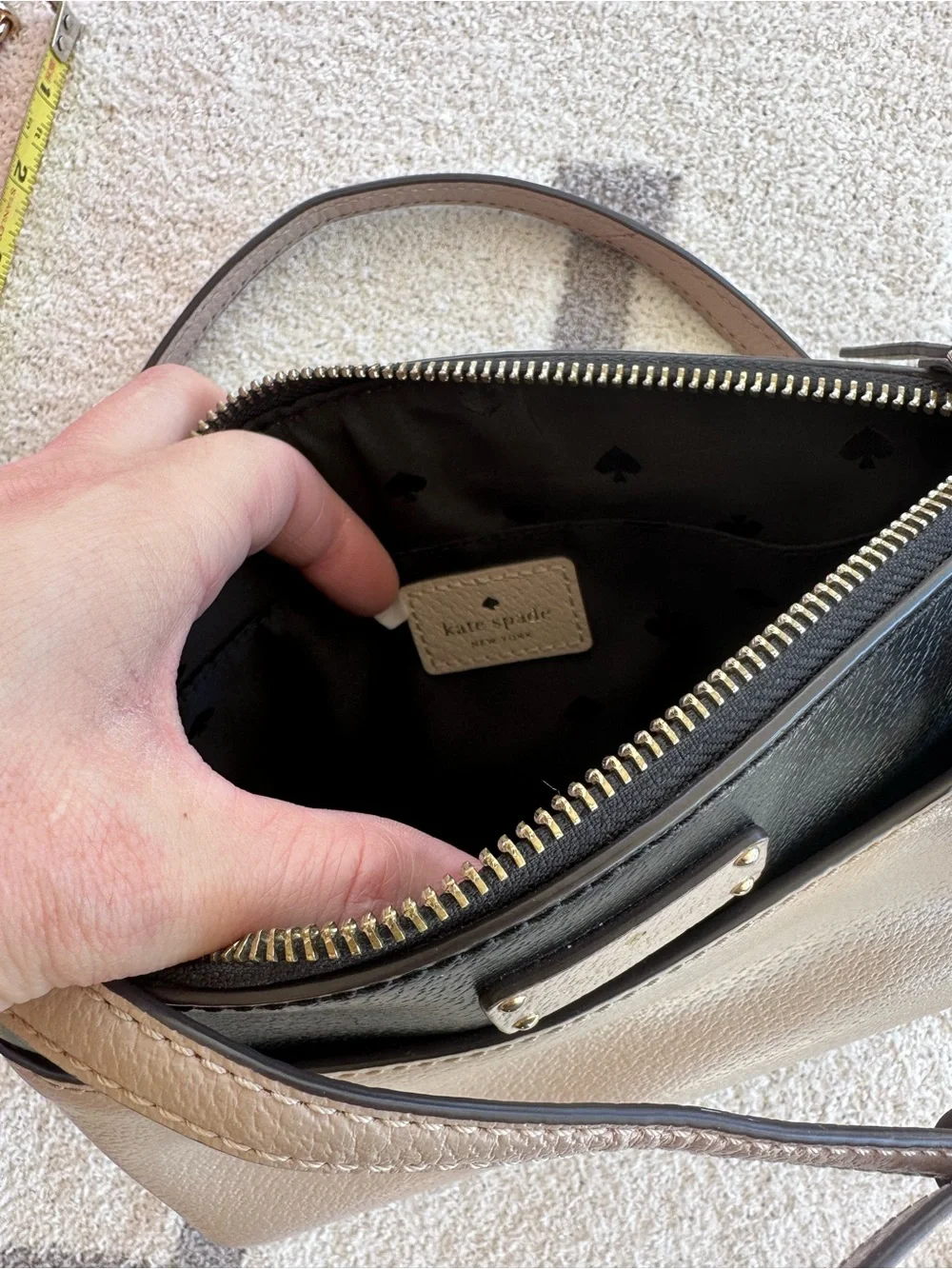 Kate Spade Two-Tone Jeanne crossbody